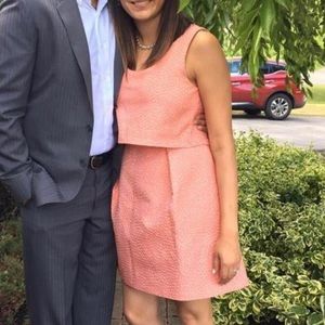 Erin Fetherston Coral Twofer Dress